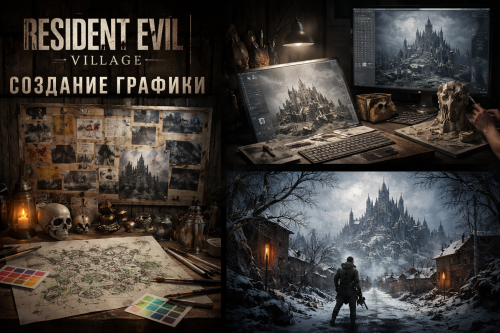 Resident Evil Village Создание графики